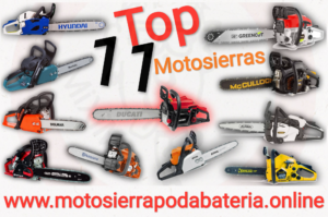 Top 11 Mejores Motosierras Gasolina