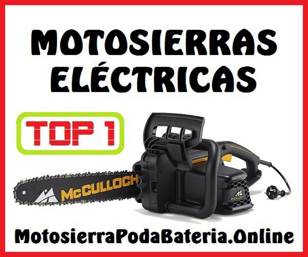 Mejores Motosierras Eléctricas